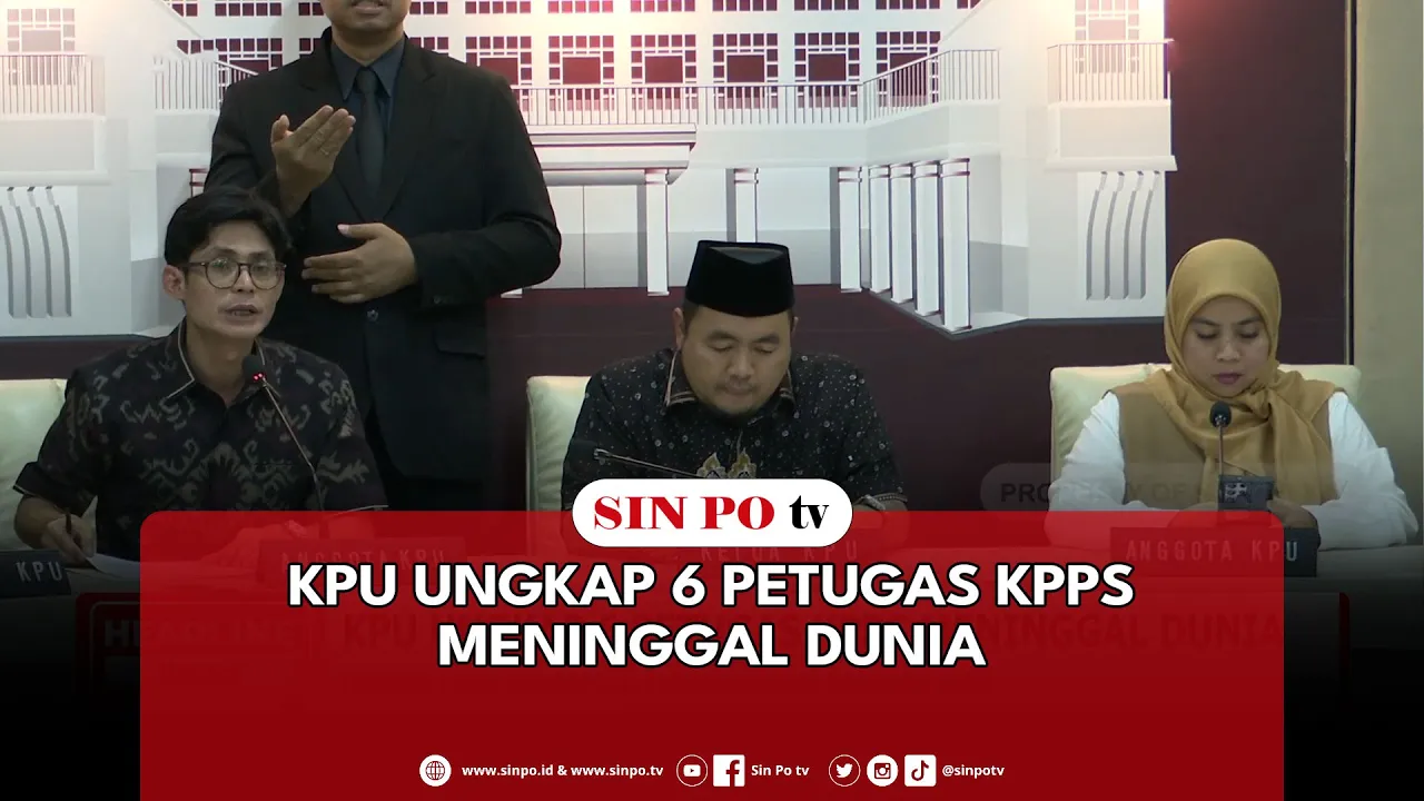 KPU Ungkap 6 Petugas KPPS Meninggal Dunia