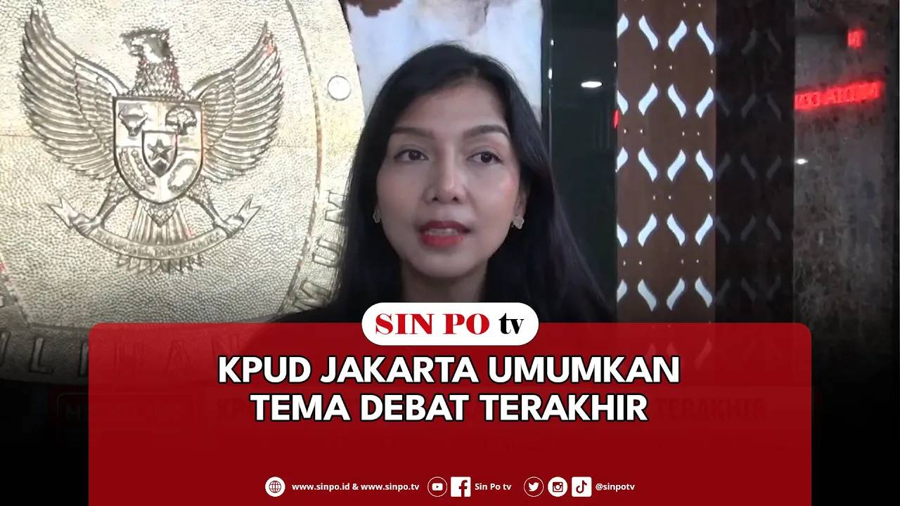 KPUD Jakarta Umumkan Tema Debat Terakhir