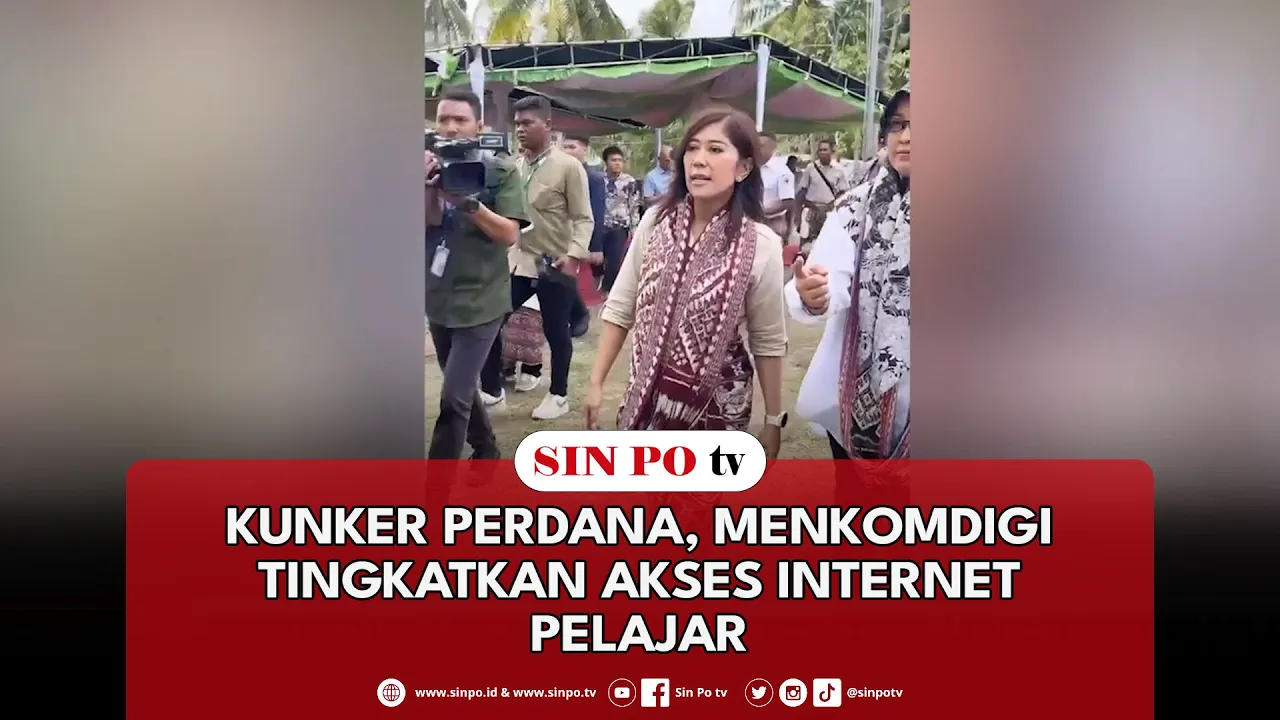 Kunker Perdana, Menkomdigi Tingkatkan Akses Internet Pelajar