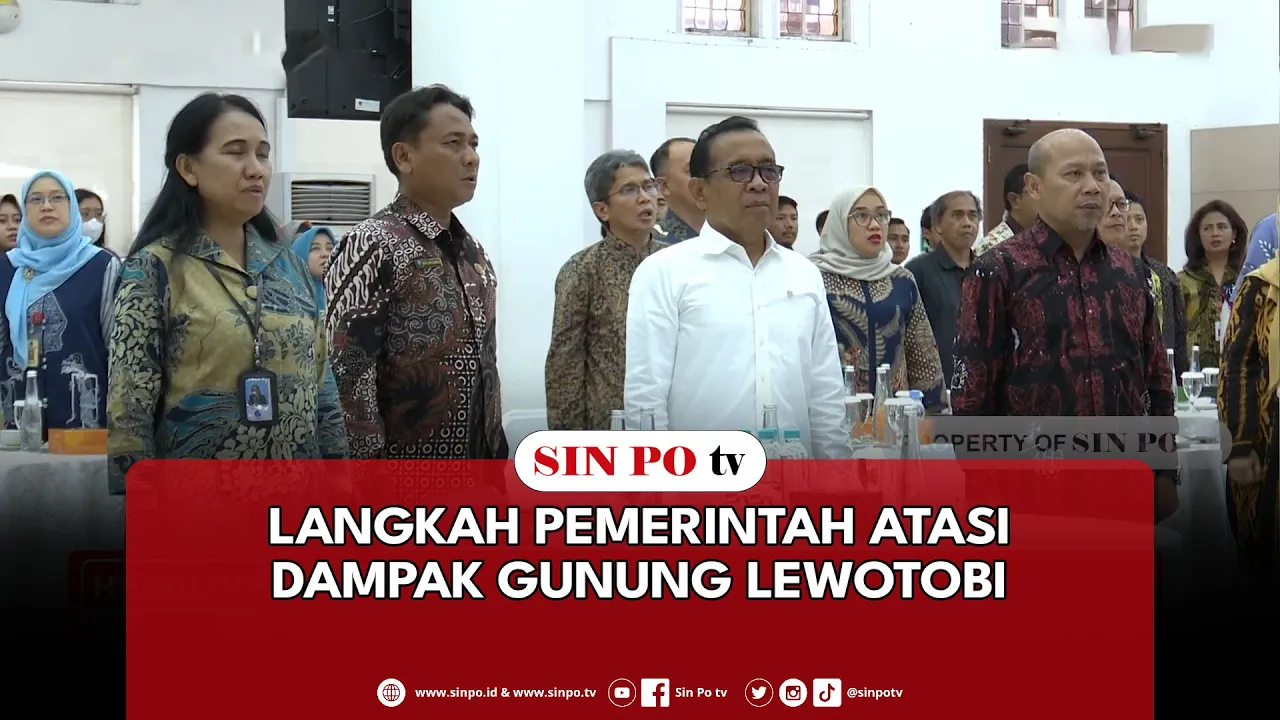 Langkah Pemerintah Atasi Dampak Gunung Lewotobi