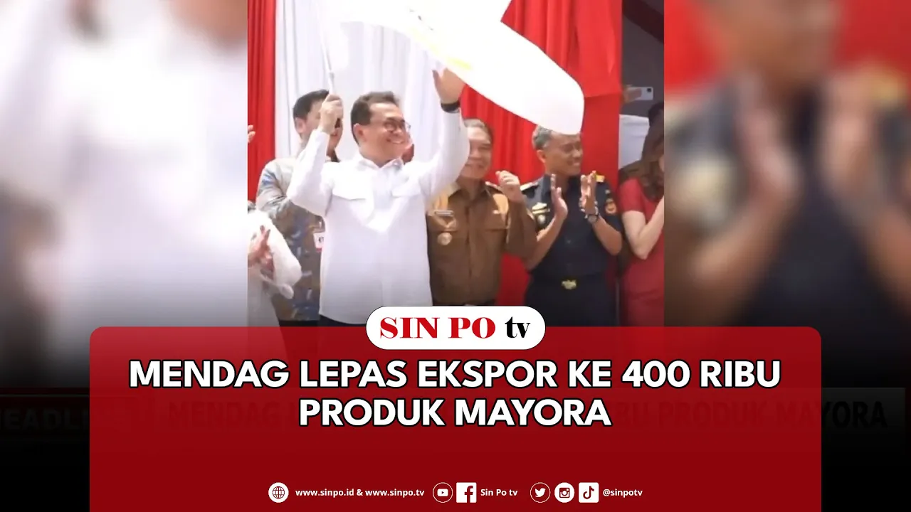 Mendag Lepas Ekspor Ke 400 Ribu Produk Mayora