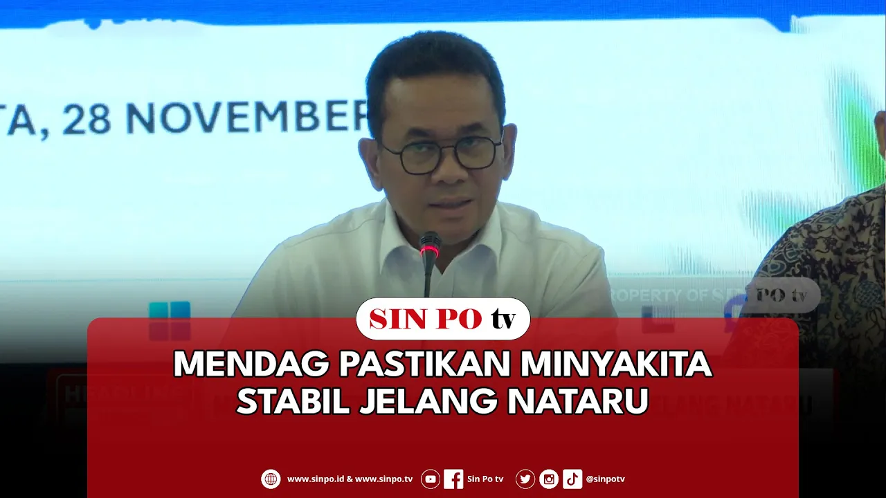 Mendag Pastikan Minyakita Stabil Jelang Nataru