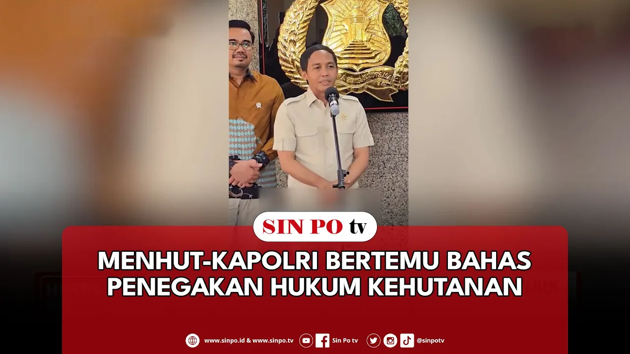 Menhut-Kapolri Bertemu Bahas Penegakan Hukum Kehutanan