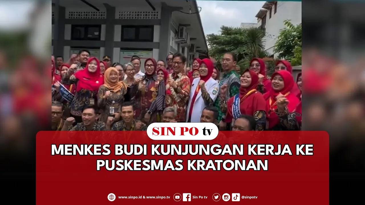 Menkes Budi Kunjungan Kerja Ke Puskesmas Kratonan