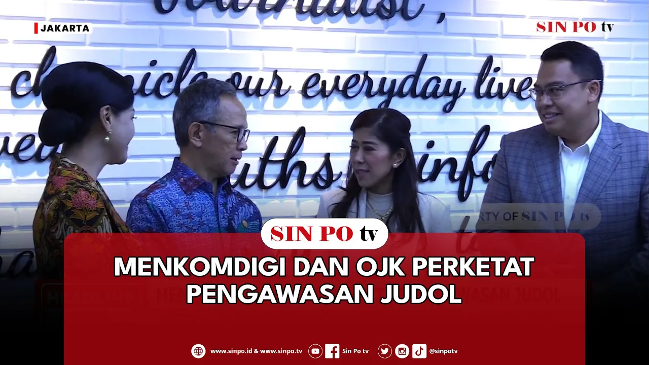 Menkomdigi Dan OJK Perketat Pengawasan Judol