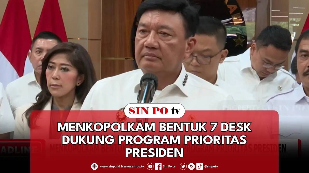 Menkopolkam Bentuk 7 Desk Dukung Program Prioritas Presiden