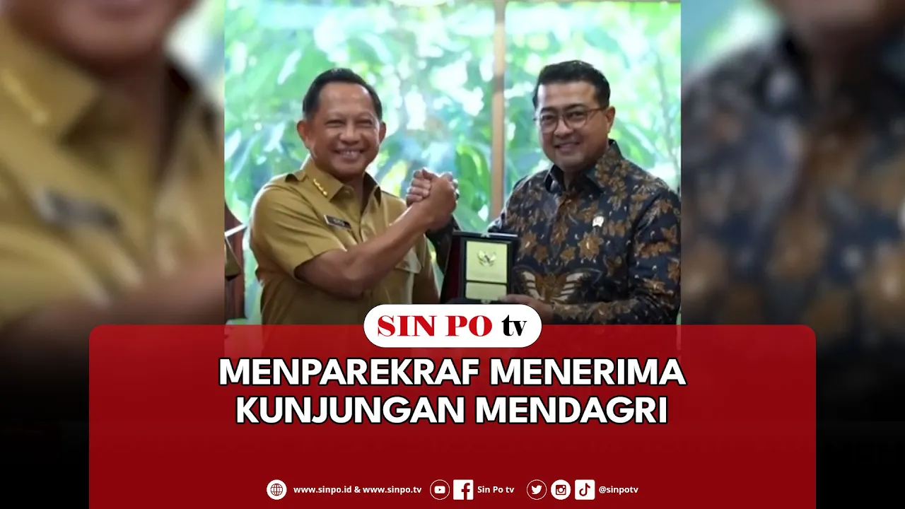 Menparekraf Menerima Kunjungan Mendagri