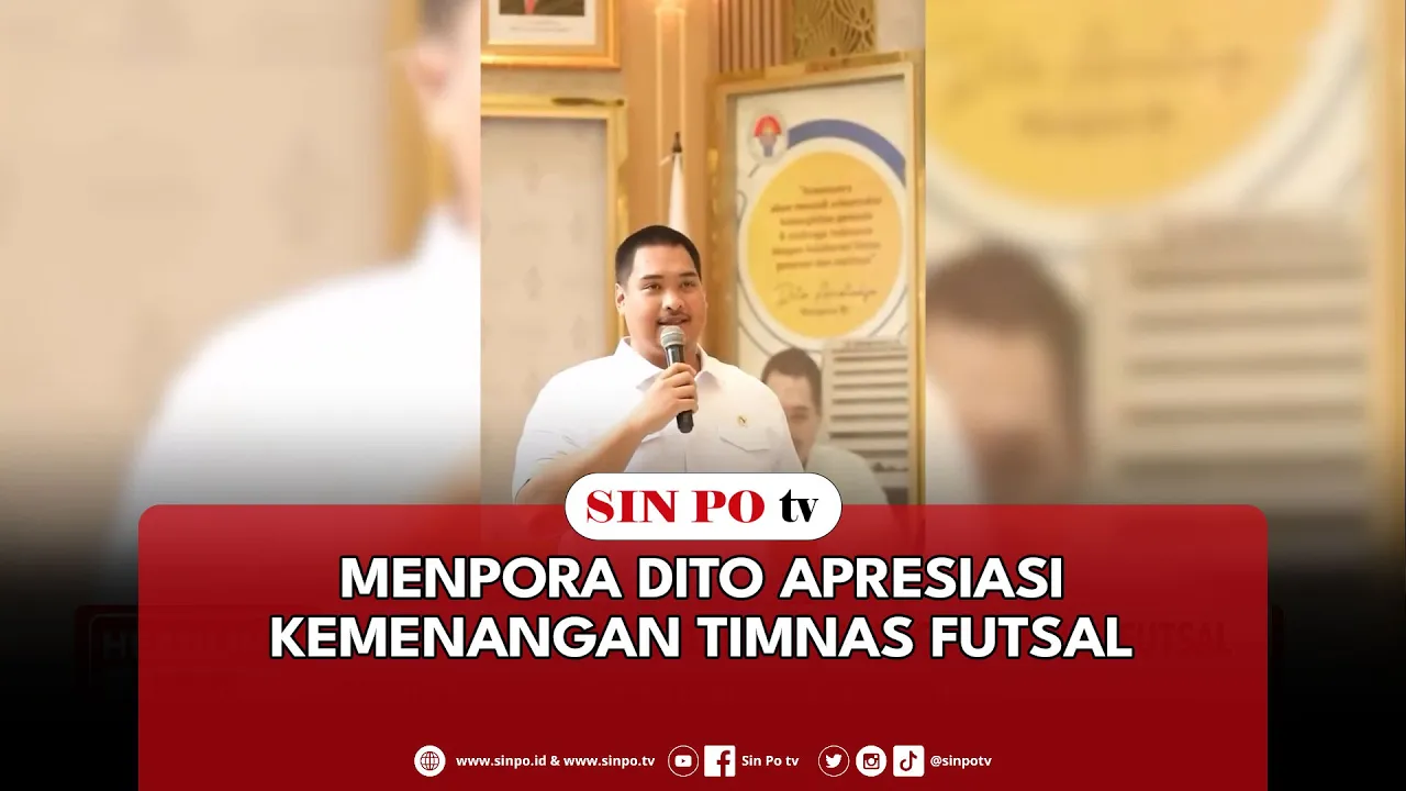 Menpora Dito Apresiasi Kemenangan Timnas Futsal
