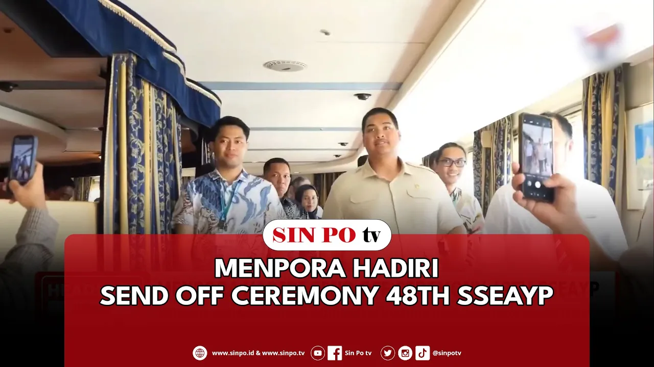 Menpora Hadiri Send Off Ceremony 48th SSEAYP