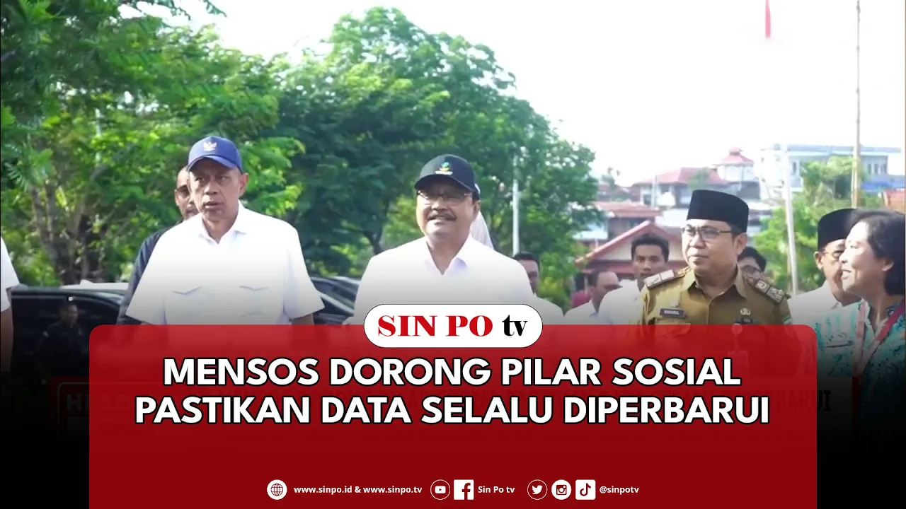 Mensos Dorong Pilar Sosial Pastikan Data Selalu Diperbarui