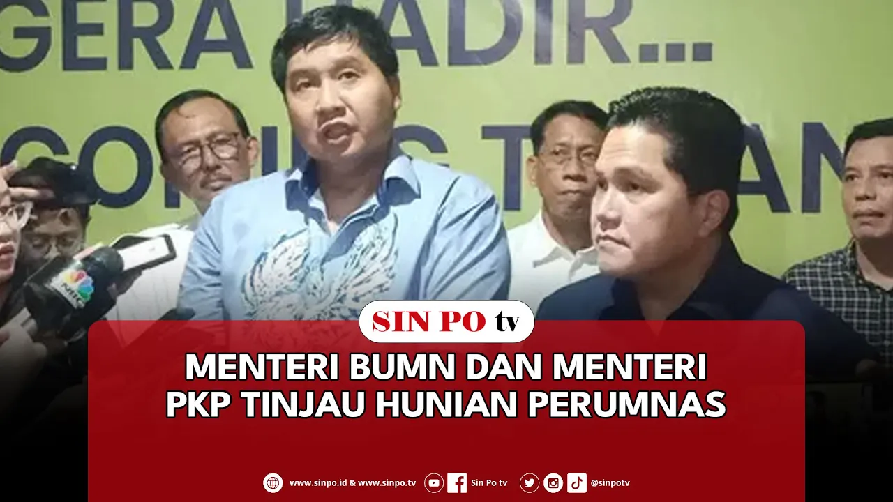 Menteri BUMN Dan Menteri PKP Tinjau Hunian Perumnas