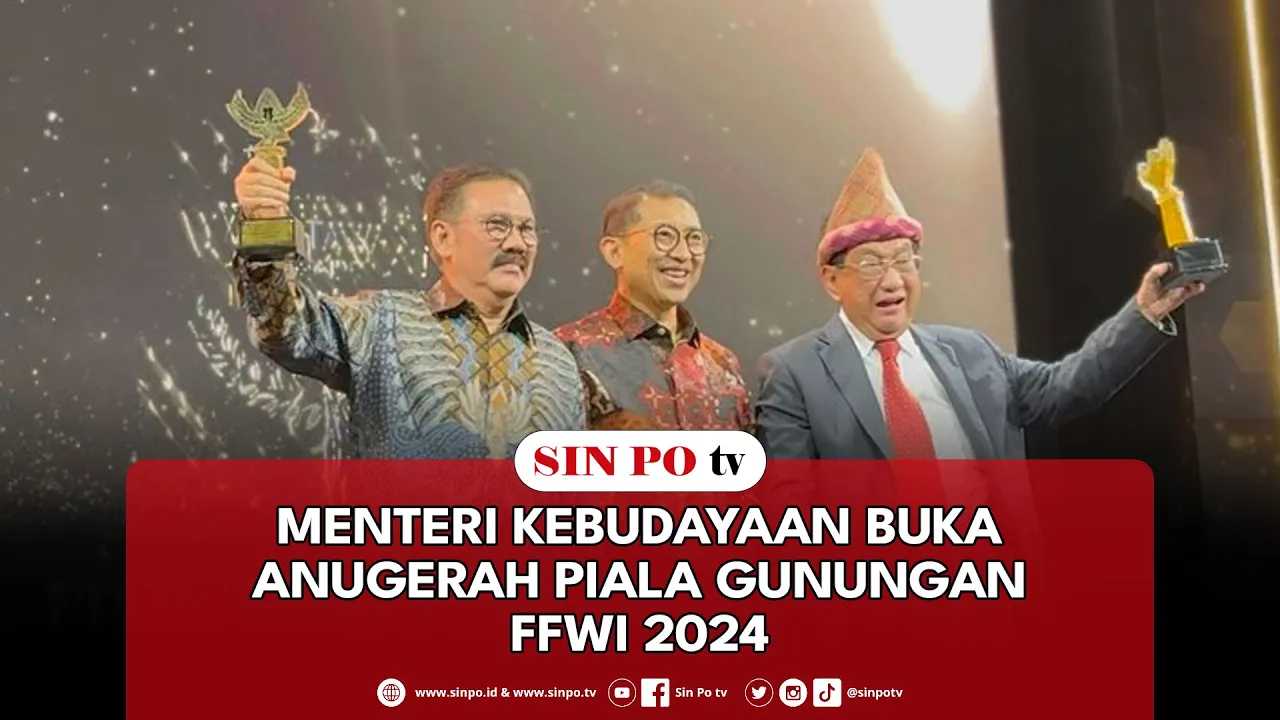 Menteri Kebudayaan Buka Anugerah Piala Gunungan FFWI 2024