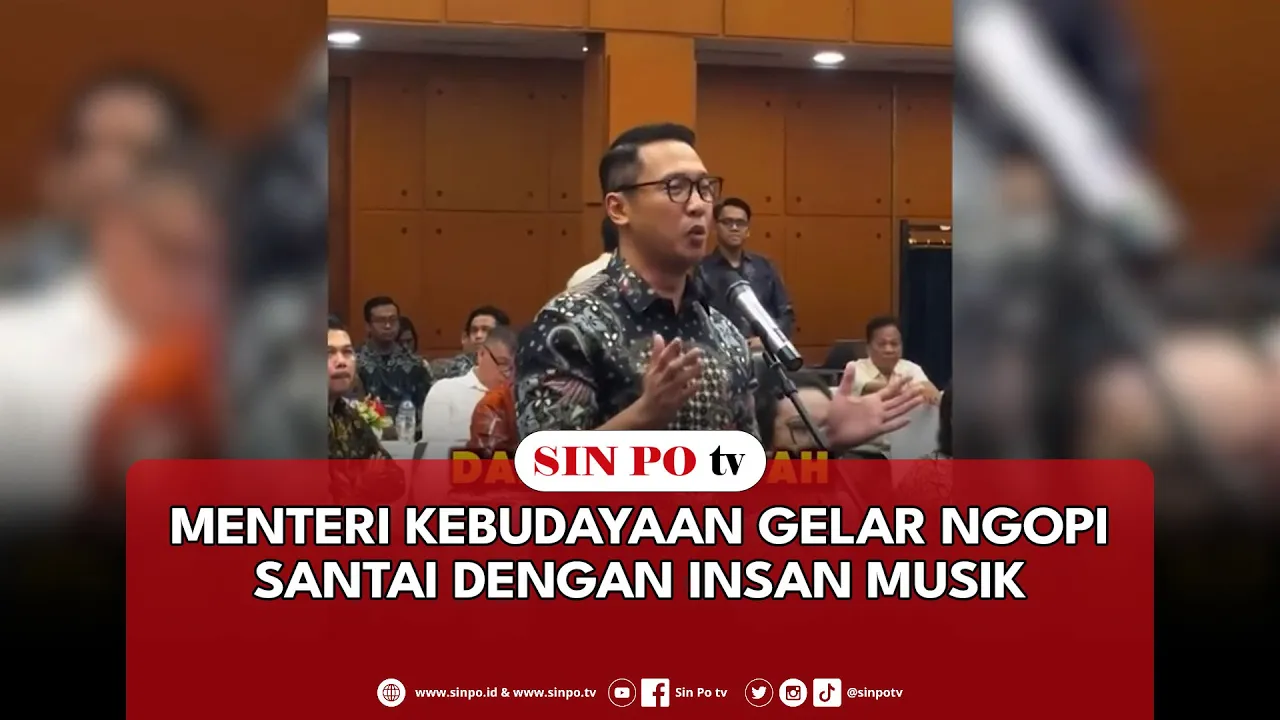 Menteri Kebudayaan Gelar Ngopi Santai Dengan Insan Musik