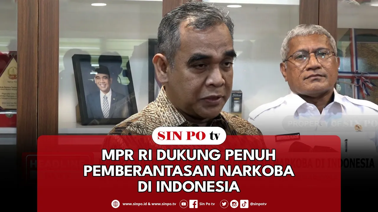 MPR RI Dukung Penuh Pemberantasan Narkoba Di Indonesia