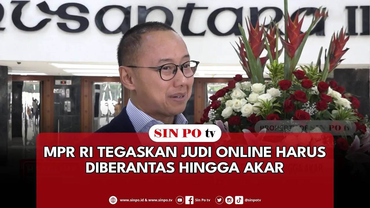 MPR RI Tegaskan Judi Online Harus Diberantas Hingga Akar