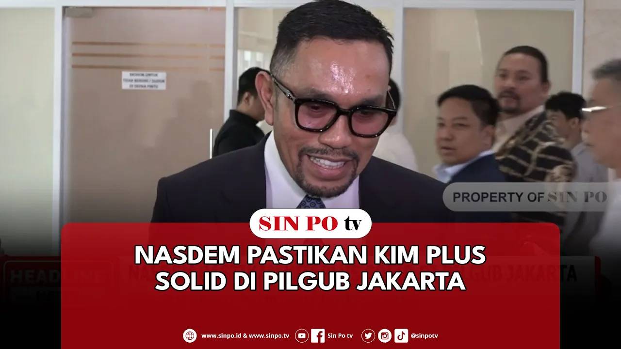 NasDem Pastikan KIM Plus Solid Di Pilgub Jakarta