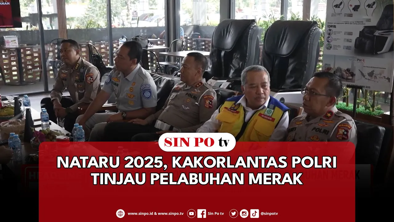 Nataru 2025, Kakorlantas Polri Tinjau Pelabuhan Merak