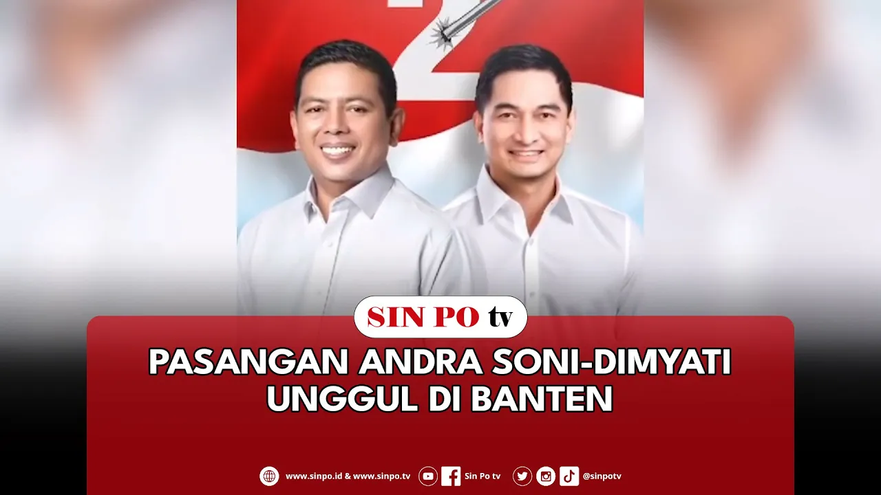 Pasangan Andra Soni-Dimyati Unggul Di Banten