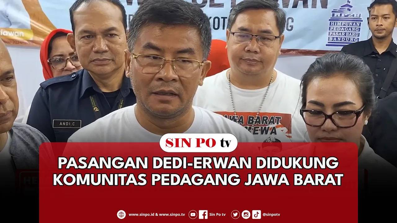 Pasangan Dedi-Erwan Didukung Komunitas Pedagang Jawa Barat