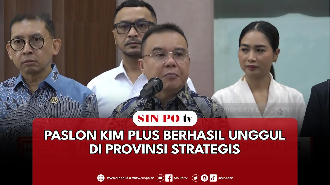 Paslon KIM Plus Berhasil Unggul Di Provinsi Strategis