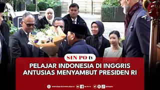 Pelajar Indonesia Di Inggris Antusias Menyambut Presiden RI