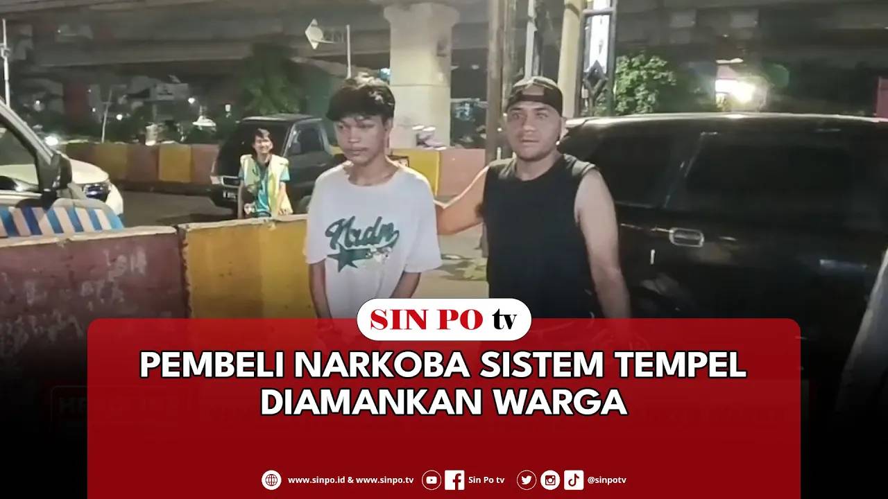 Pembeli Narkoba Sistem Tempel Diamankan Warga