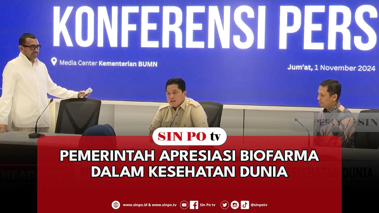 Pemerintah Apresiasi Biofarma Dalam Kesehatan Dunia