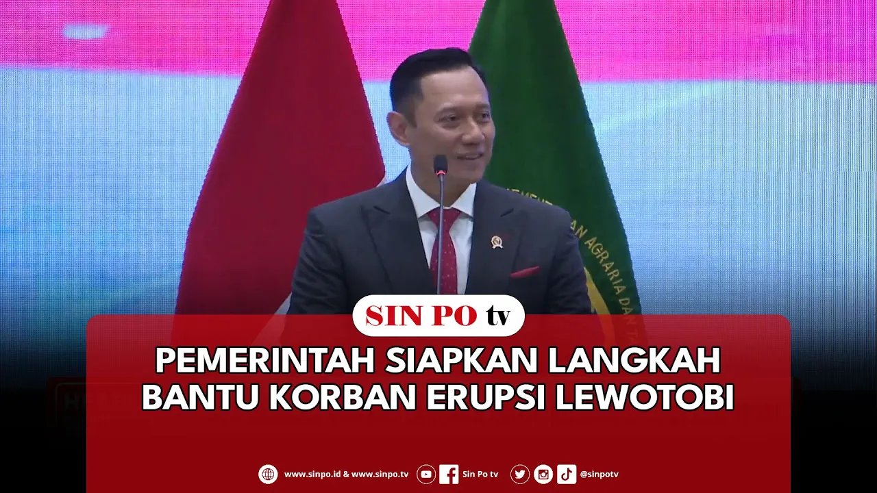 Pemerintah Siapkan Langkah Bantu Korban Erupsi Lewotobi