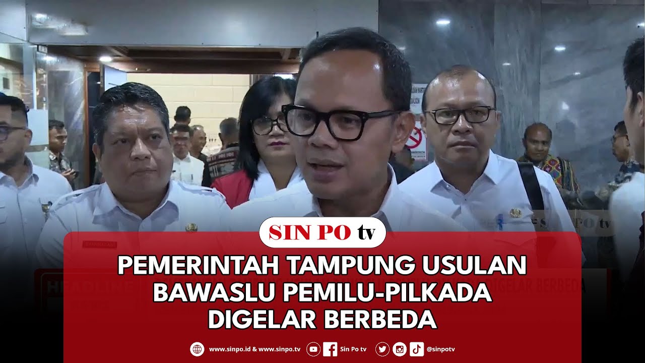 Pemerintah Tampung Usulan Bawaslu Pemilu-Pilkada Digelar Berbeda