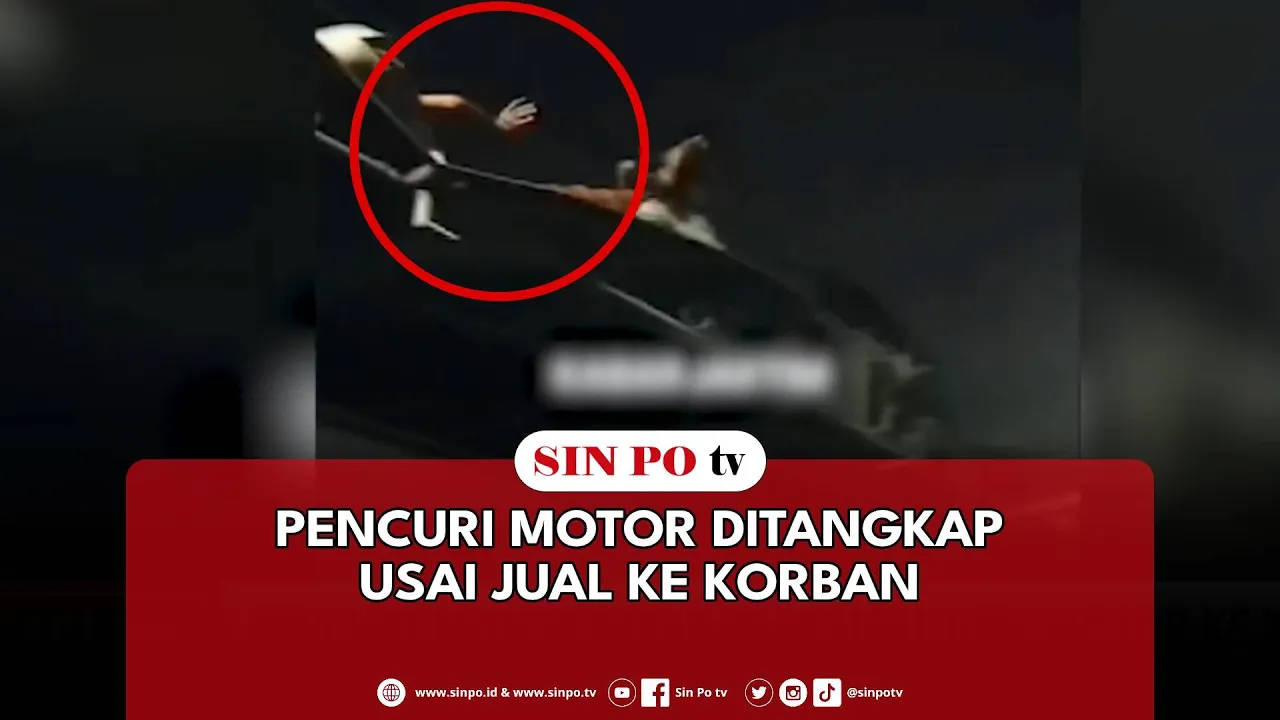 Pencuri Motor Ditangkap Usai Jual Ke Korban