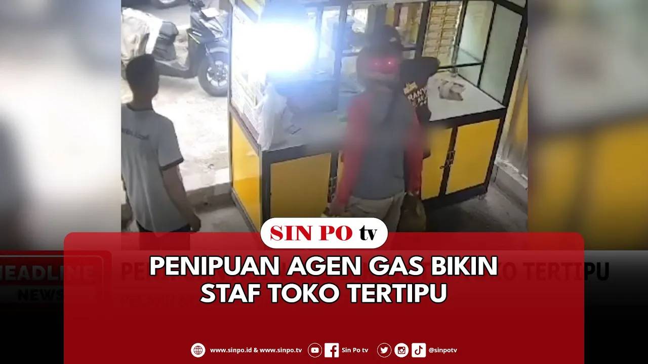 Penipuan Agen Gas Bikin Staf Toko Tertipu