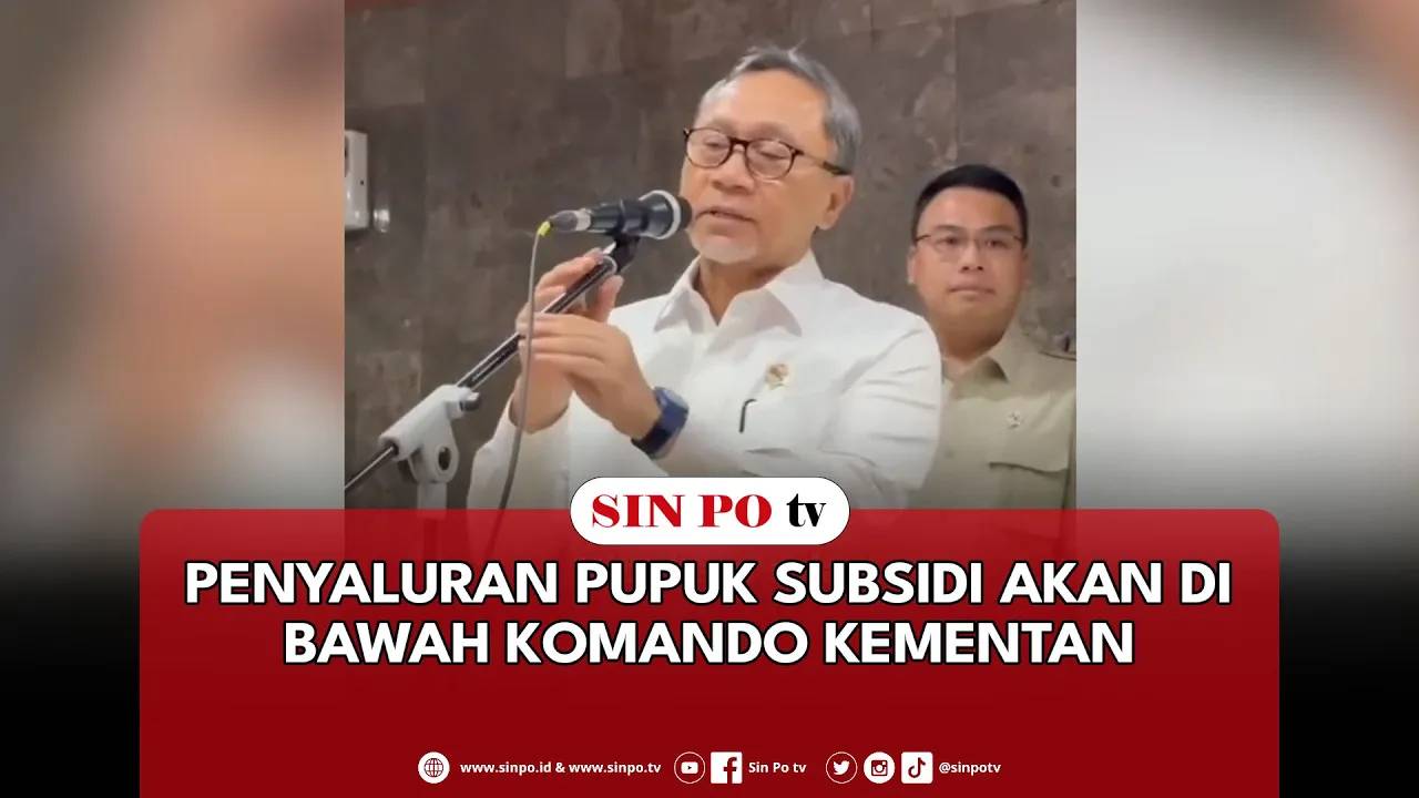 Penyaluran Pupuk Subsidi Akan Di Bawah Komando Kementan