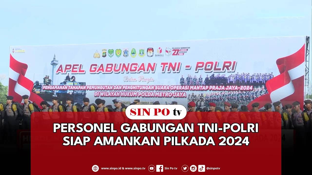 Personel Gabungan TNI-Polri Siap Amankan Pilkada 2024