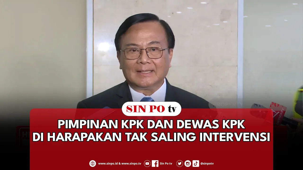 Pimpinan KPK Dan Dewas KPK Di Harapakan Tak Saling Intervensi