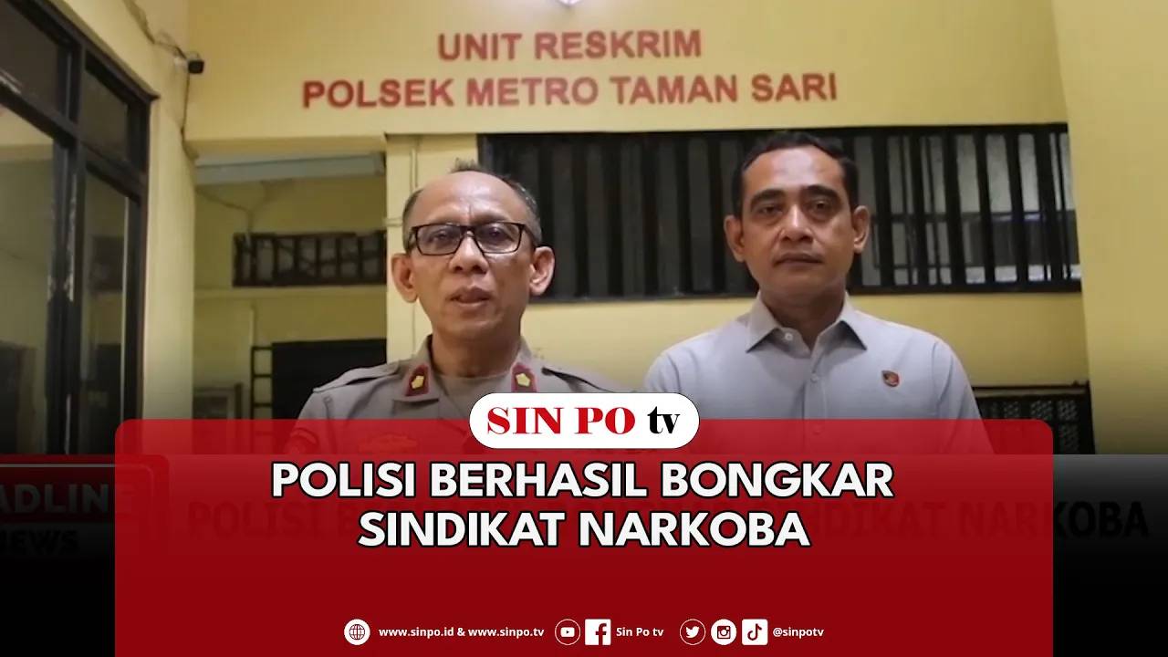 Polisi Berhasil Bongkar Sindikat Narkoba