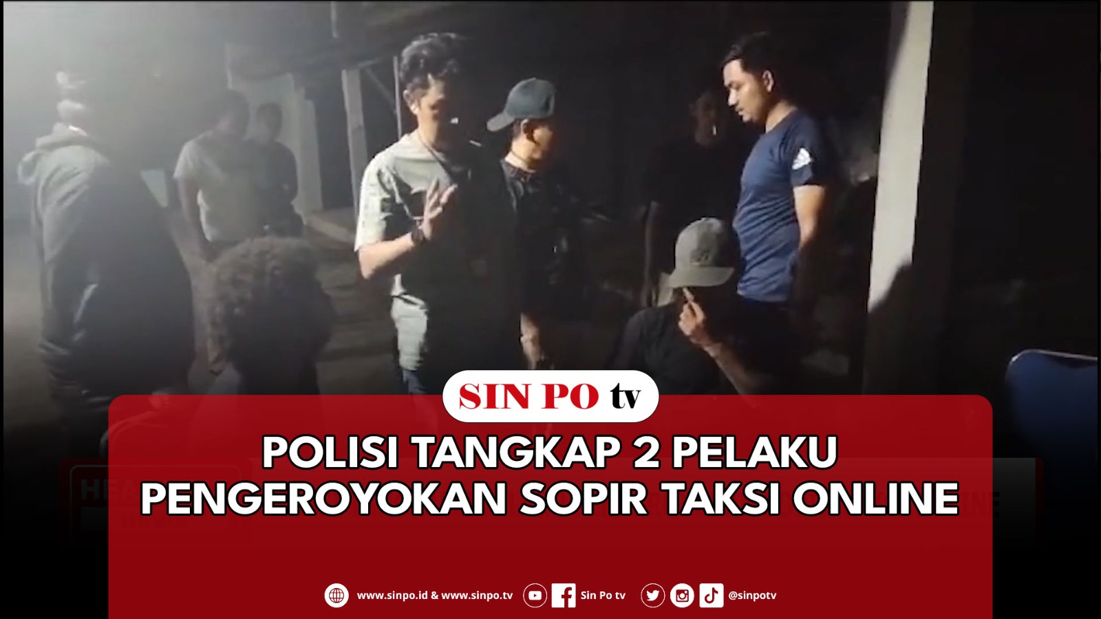 Polisi Tangkap 2 Pelaku Pengeroyokan Sopir Taksi Online