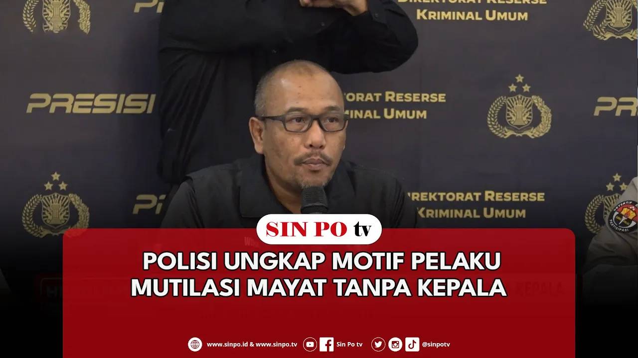 Polisi Ungkap Motif Pelaku Mutilasi Mayat Tanpa Kepala