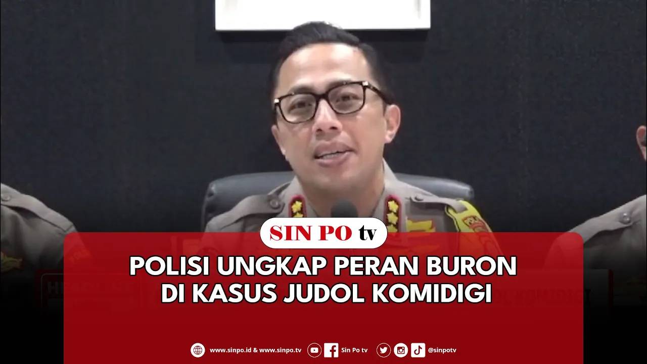 Polisi Ungkap Peran Buron Di Kasus Judol Komidigi