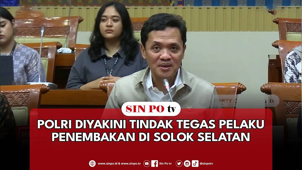 Polri Diyakini Tindak Tegas Pelaku Penembakan Di Solok Selatan