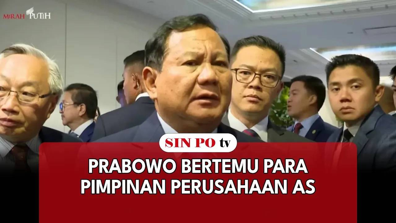 Prabowo Bertemu Para Pimpinan Perusahaan AS