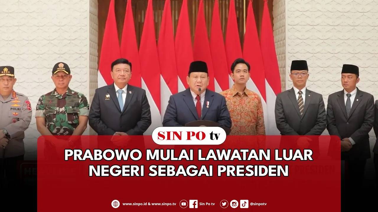 Prabowo Mulai Lawatan Luar Negeri Sebagai Presiden