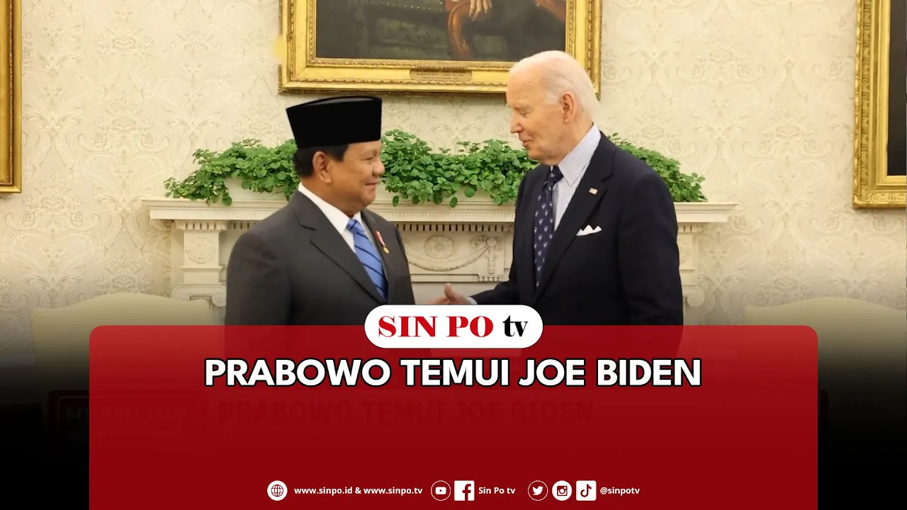 Prabowo Temui Joe Biden