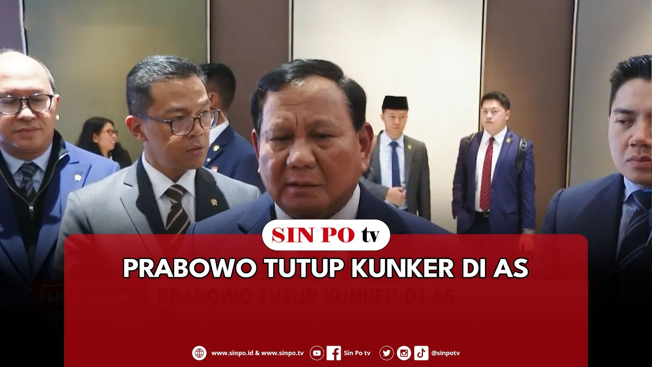 Prabowo Tutup Kunker Di AS