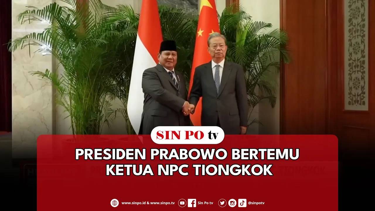 Presiden Prabowo Bertemu Ketua NPC Tiongkok