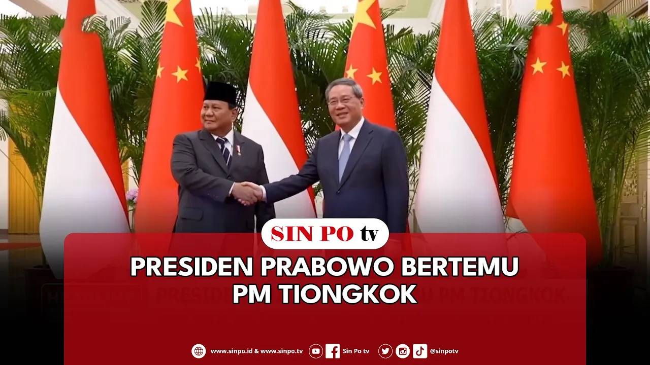 Presiden Prabowo Bertemu PM Tiongkok