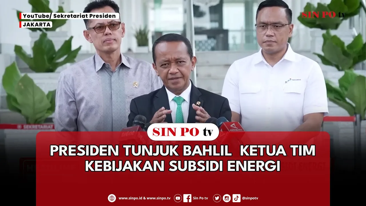 Presiden Tunjuk Bahlil Ketua Tim Kebijakan Subsidi Energi