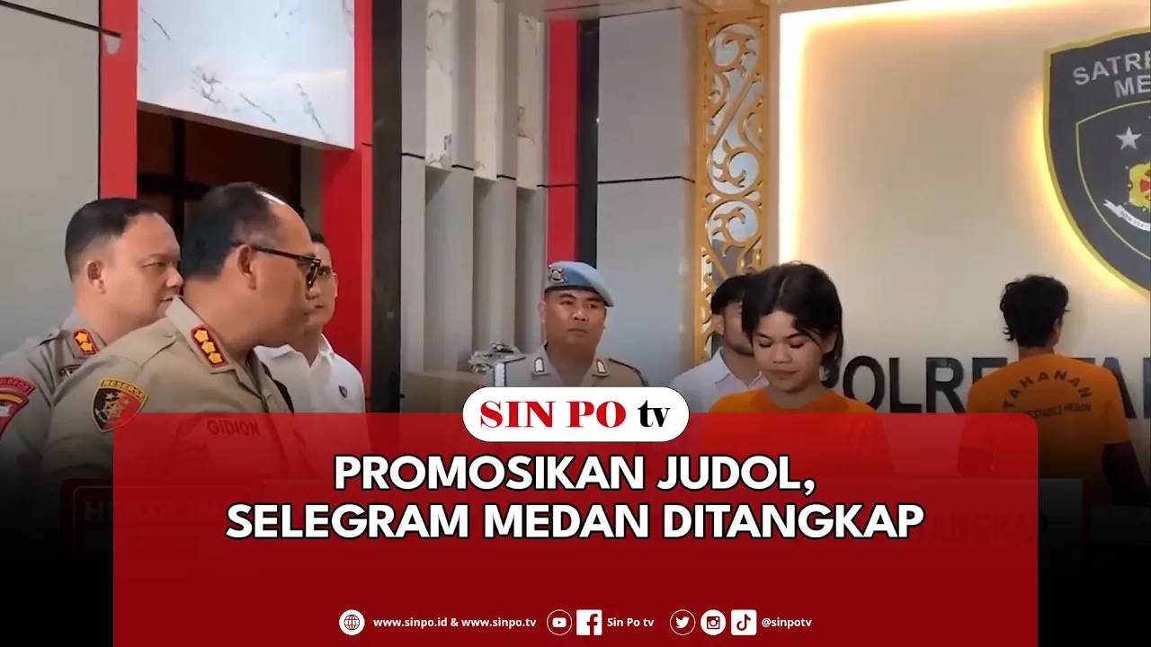 Promosikan Judol, Selebgram Medan Ditangkap