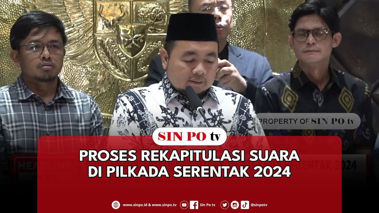 Proses Rekapitulasi Suara Di Pilkada Serentak 2024