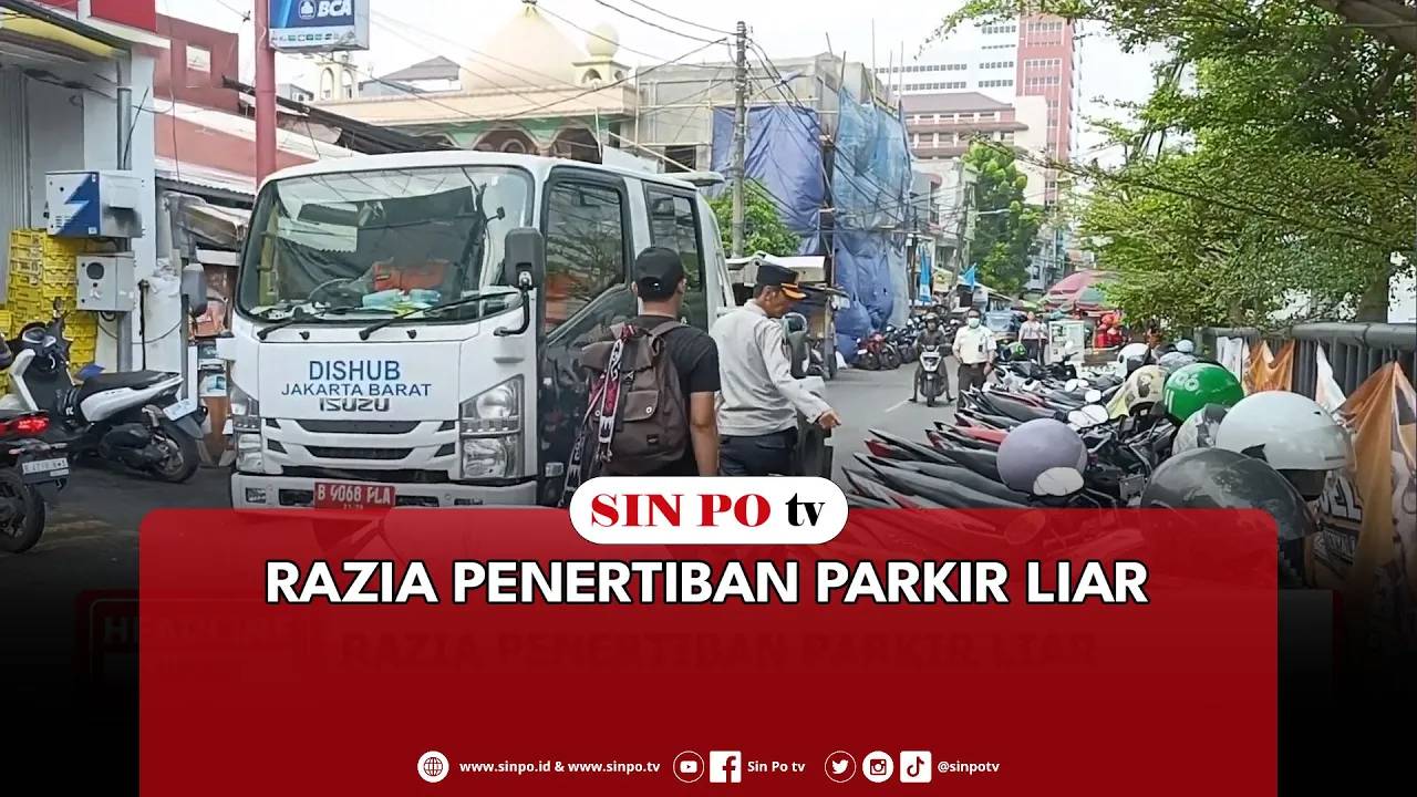 Razia Penertiban Parkir Liar