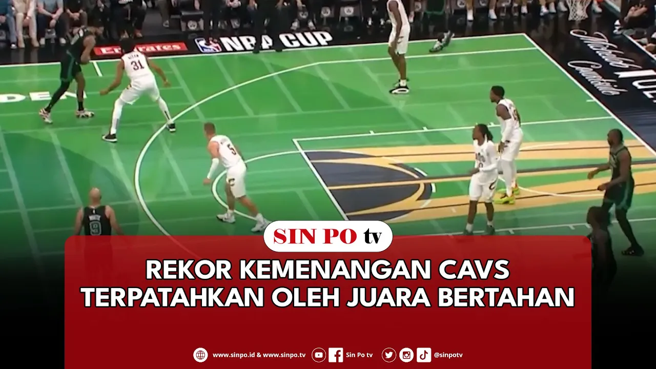 Rekor Kemenangan Cavs Terpatahkan Oleh Juara Bertahan